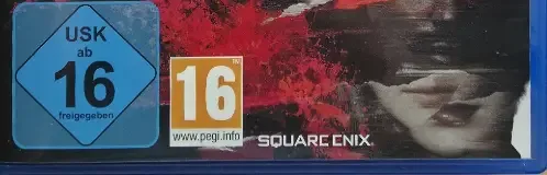 Stranger of Paradise: Final Fantasy Origin, the USK square on its front
