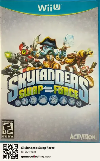 Skylanders: Swap Force Nintendo Wii U, NTSC box front