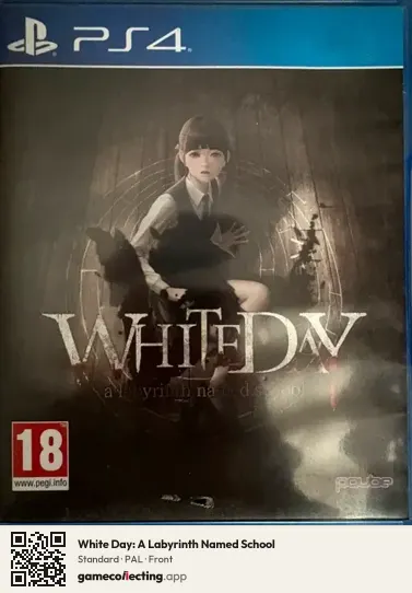White Day: A Labyrinth Named School PlayStation 4, PAL box front