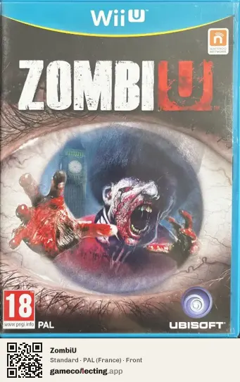 ZombiU Nintendo Wii U, France box front