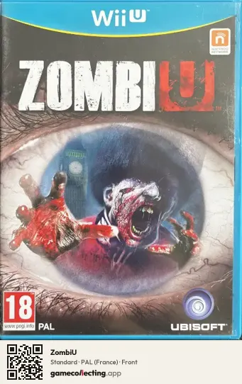 ZombiU Nintendo Wii U, France box front