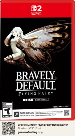 Bravely Default: Flying Fairy HD Remaster Nintendo Switch 2, NTSC box front