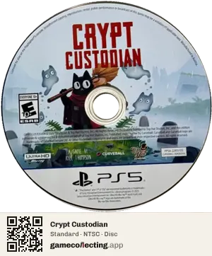 Crypt Custodian PlayStation 5, NTSC disc