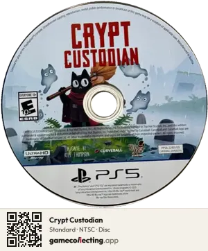 Crypt Custodian PlayStation 5, NTSC disc
