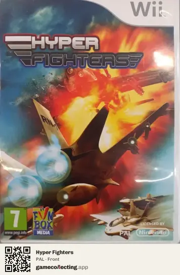 Hyper Fighters Nintendo Wii, PAL box front