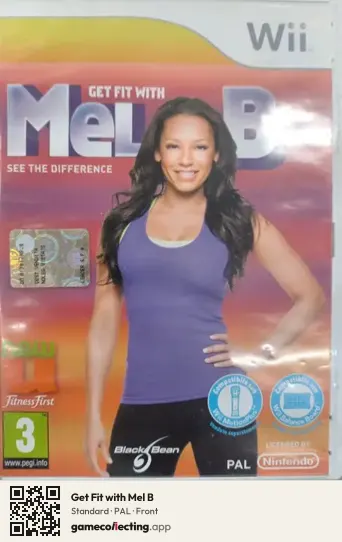 Get Fit with Mel B Nintendo Wii, PAL box front