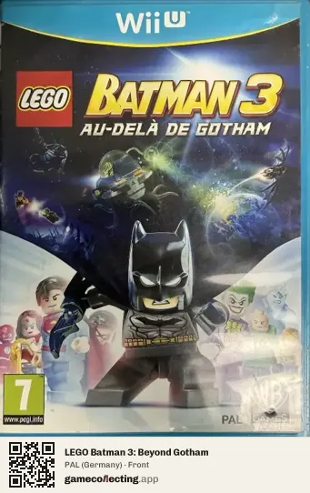 LEGO Batman 3: Beyond Gotham Nintendo Wii U, Germany box front