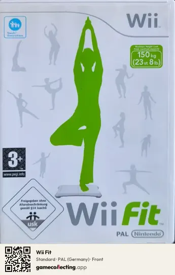 Wii Fit Nintendo Wii, Germany box front