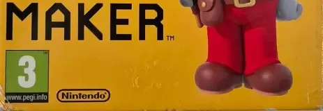 Super Mario Maker, the PEGI square on its front