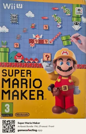Super Mario Maker Nintendo Wii U, France box front