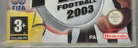 FIFA Soccer 2003, the PEGI square on its front