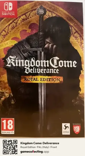 Kingdom Come: Deliverance Nintendo Switch, Italy box front