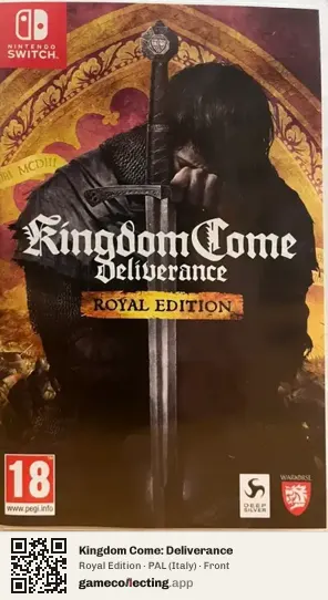 Kingdom Come: Deliverance Nintendo Switch, Italy box front