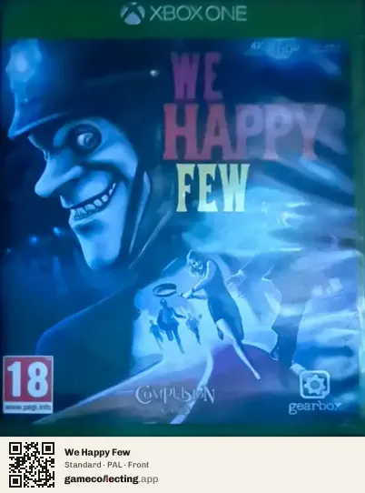 We Happy Few Xbox One, PAL box front