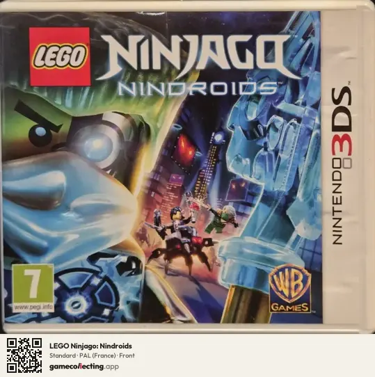 LEGO Ninjago: Nindroids Nintendo 3DS, France box front