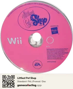 Littlest Pet Shop Nintendo Wii, PAL disc
