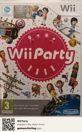 Wii Party Nintendo Wii, Italy box front