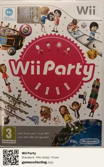 Wii Party Nintendo Wii, Italy box front