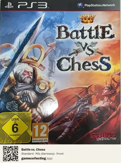 Battle vs. Chess PlayStation 3, Germany box front