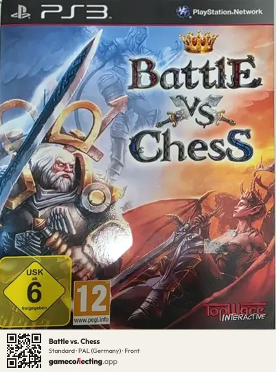 Battle vs. Chess PlayStation 3, Germany box front