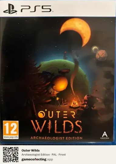 Outer Wilds PlayStation 5, PAL box front