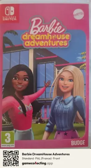 Barbie DreamHouse Adventures Nintendo Switch, France box front