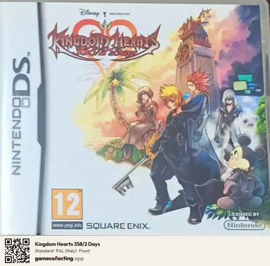 Kingdom Hearts 358/2 Days Nintendo DS, Italy box front