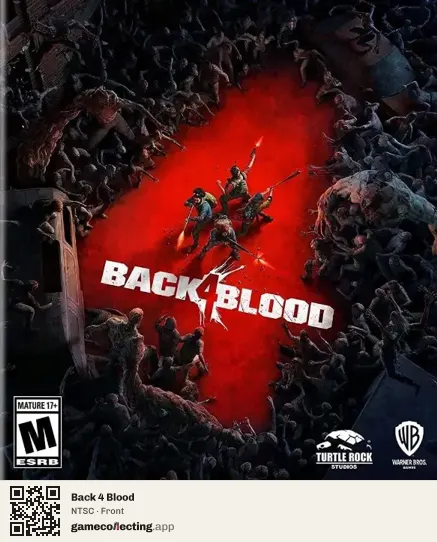 Back 4 Blood PlayStation 4, NTSC box front