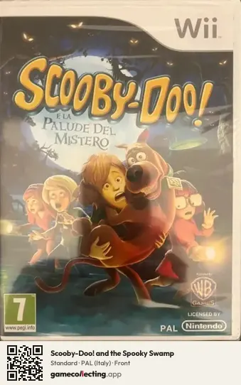 Scooby-Doo! and the Spooky Swamp Nintendo Wii, Italy box front
