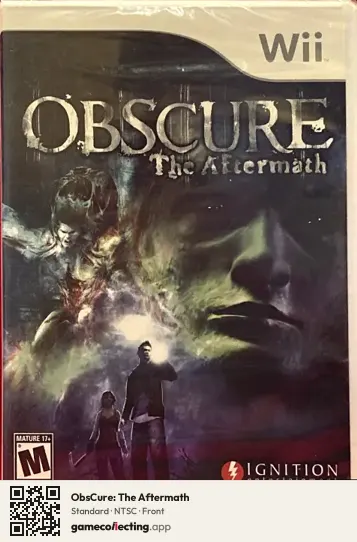 ObsCure: The Aftermath Nintendo Wii, NTSC box front