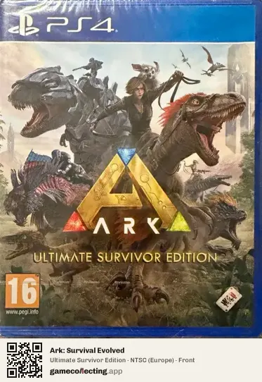 Ark: Survival Evolved PlayStation 4, Europe box front