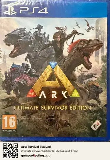 Ark: Survival Evolved PlayStation 4, Europe box front