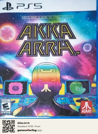 Akka Arrh PlayStation 5, NTSC box front