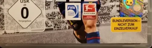 FIFA 13, the USK square on its front