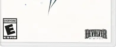 Gris, the ESRB box on its front