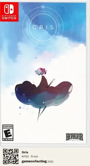 Gris Nintendo Switch, NTSC box front