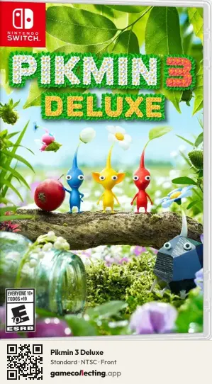 Pikmin 3 Deluxe Nintendo Switch, NTSC box front