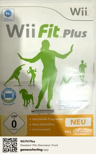 Wii Fit Plus Nintendo Wii, Germany box front