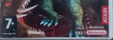 Godzilla Unleashed, the PEGI square on its front
