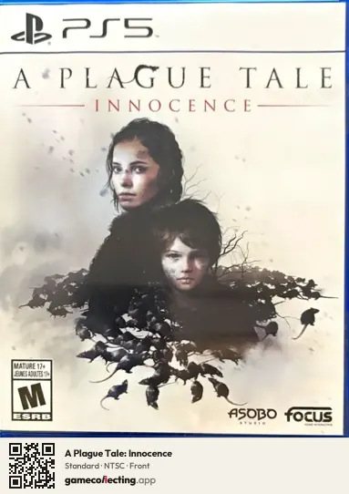 A Plague Tale: Innocence PlayStation 5, NTSC box front