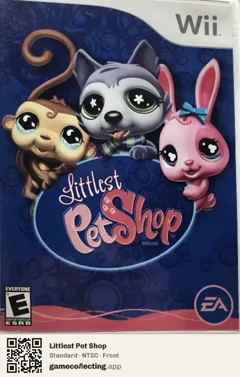 Littlest Pet Shop Nintendo Wii, NTSC box front