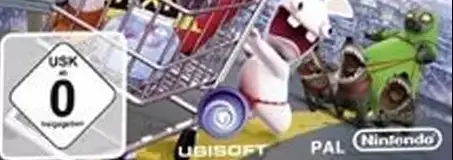 Rabbids Go Home, the USK square on its front