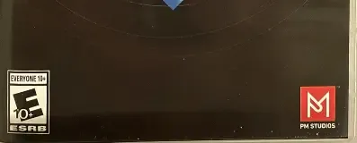 Ever Forward, the ESRB box on its front