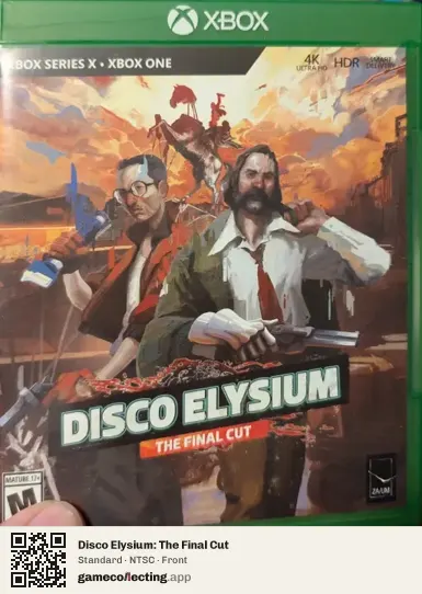 Disco Elysium: The Final Cut Xbox Series X, NTSC box front