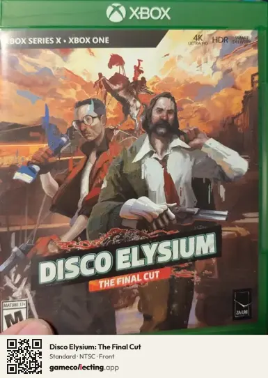 Disco Elysium: The Final Cut Xbox Series X, NTSC box front