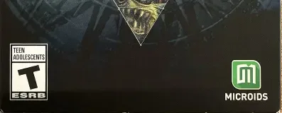Oddworld: Stranger's Wrath, the ESRB box on its front