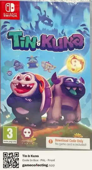 Tin & Kuna Nintendo Switch, PAL box front