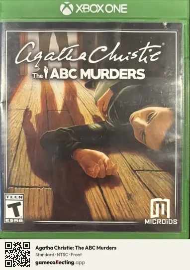 Agatha Christie: The ABC Murders Xbox One, NTSC box front