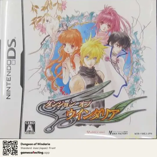 Dungeon of Windaria Nintendo DS, Asia box front