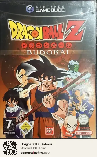 Dragon Ball Z: Budokai Nintendo GameCube, PAL box front